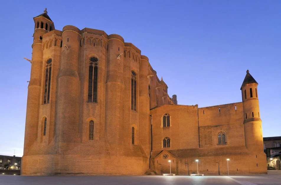 Albi — vue sur la cathédrale Sainte-Cécile